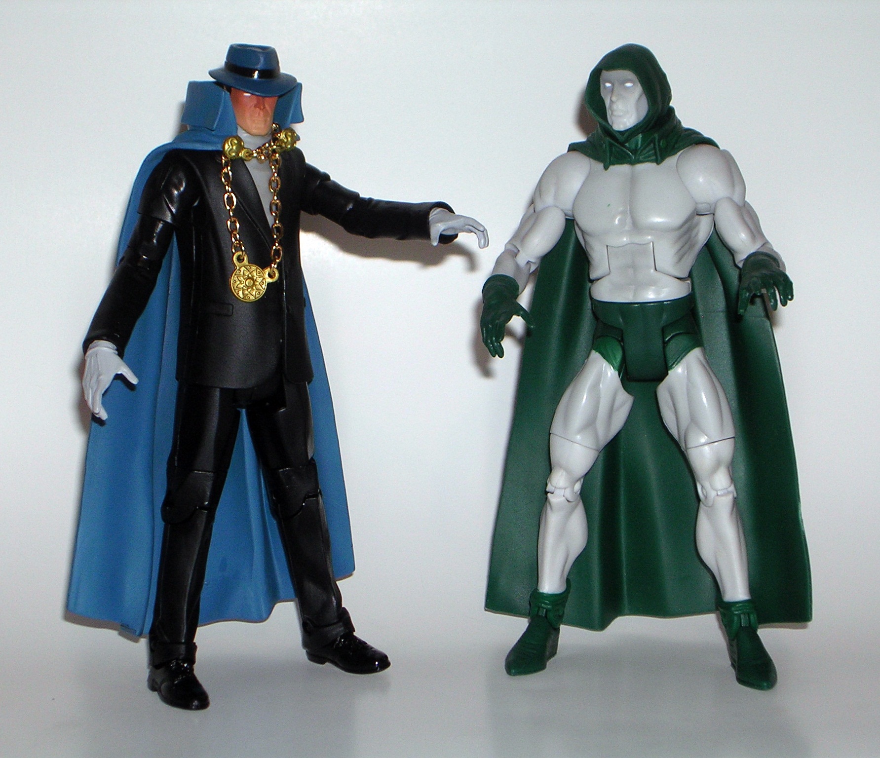 thumbnail image 2 of DC Comics Retro 8" Phantom Stranger Action Figure – Figures Toy Company (Loose In Factory Bag) 2 of 3