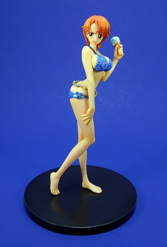 Nami One Piece DX Girls Snap Collection 3 Figure & Stand In Box