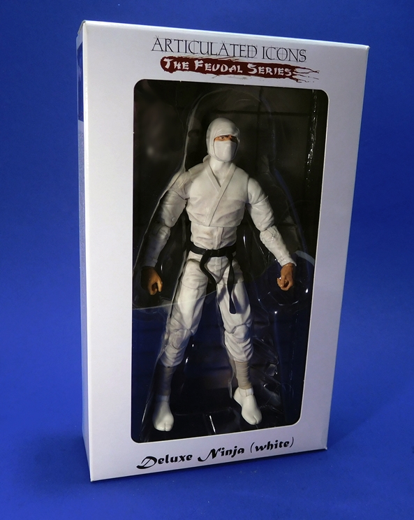 Articulated Icons (The Feudal Series): Deluxe White Ninja by The 