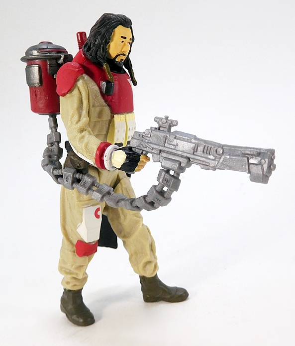 Hasbro Star Wars The Black Series – Action Figure Baze Malbus Da Rogue One, Scala 15 Cm Con Accessorio