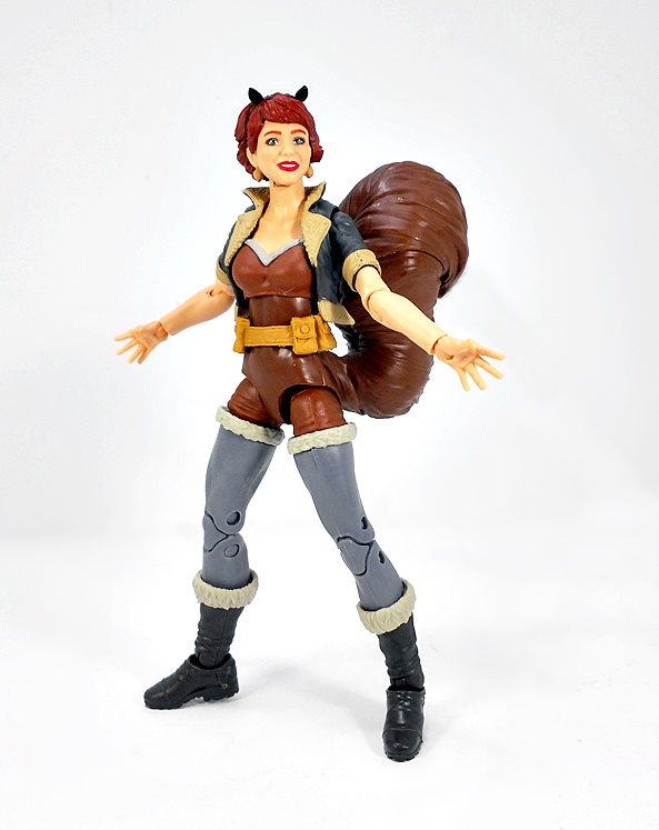 Marvel Legends: The Unbeatable Squirrel Girl Scooter With 3 Squirrel Buddies