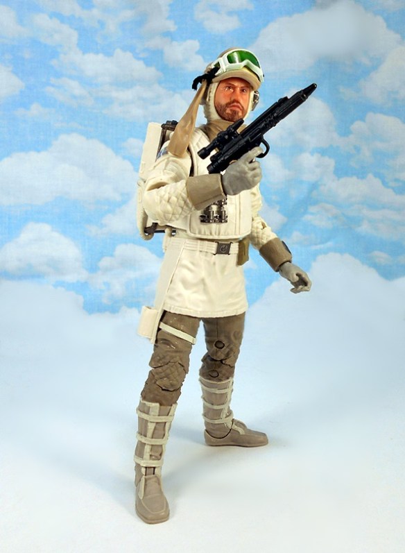 Star Wars  ESB  - Kenner Vintage Loose - Rebel Soldier Hoth  Made In Hong Kong A82973